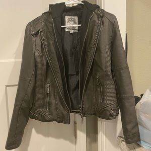 Leather Jacket made by Johnny small